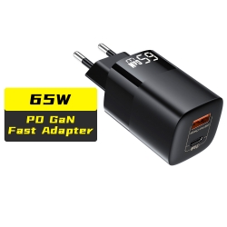 Szybka ładowarka USB GaN 65W Power Delivery PD