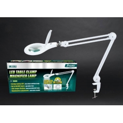 Lampa z lupą MA-1209LI produkcji Pro'skit do blatu 56led 5 cali 127mm