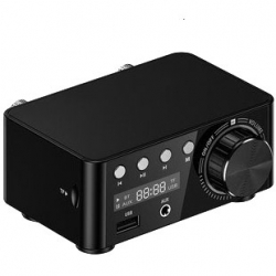 Wzmacniacz mocy 2x50W Bluetooth 5.0 USB Aux audio TPA3116 klasa D NAR-232