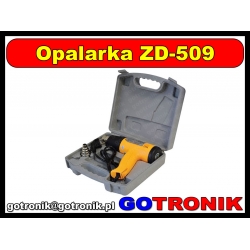 Opalarka na gorące powietrze 800W/1500W ZD-509 + walizka