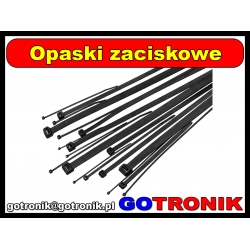 Opaska zaciskowa 2,9x200 mm czarna 