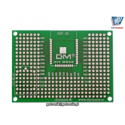 Uniwersalna płytka prototypowa przeznaczona do modułów sieciowych ESP8266