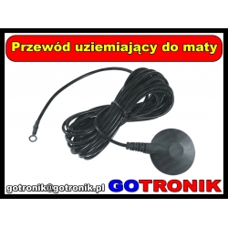 Przewód uziemiający do maty antystatycznej