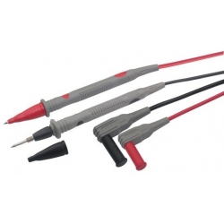 Przewody pomiarowe zakończone igłą 2mm z gwintem AMASS 1.2m 10A 1000V