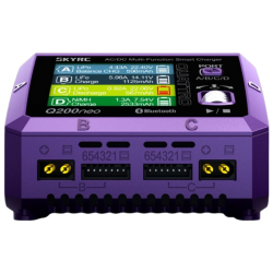 Q200 Neo Czterokanałowa ładowarka AC/DC 200W/400W SkyRC