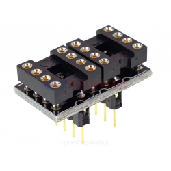 Adapter 2xDIP8 to DIP8 dual opamp RBS-040 RBS040