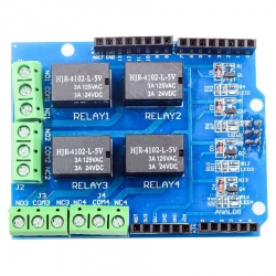 4 przekaźniki nakładka Shield do Arduino RBS070 RBS-070