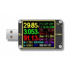 T18 miernik portu USB 3.0 32V / 5,1A / 163W