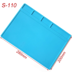 mata silikonowa do serwisu elektroniki gms, rtv, agd, bga 28cm x 20cm S110 S-110