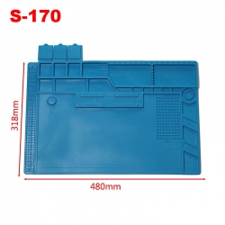 mata silikonowa do serwisu elektroniki gms, rtv, agd, bga 48cm x 33cm S170 S-170