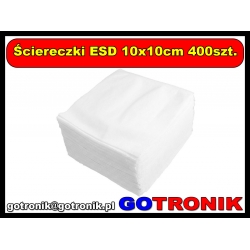 Ściereczki ESD 10x10cm 400szt.