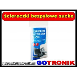 Ściereczki bezpyłowe suche