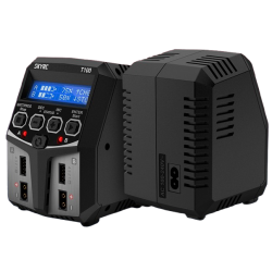 T100 Ładowarka dwukanałowa 2x50W AC SkyRC