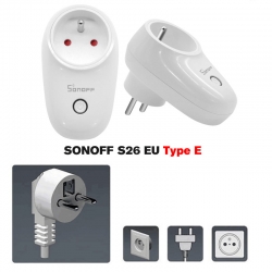 Sonoff S26 gniazdko elektryczne 230V sterowane z WiFi