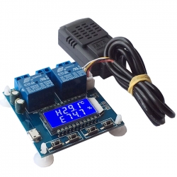 Regulator temperatury i wilgotności XY-TR01 mikroprocesorowy moduł cyfrowego regulatora temperatury i wilgotności BTE-70