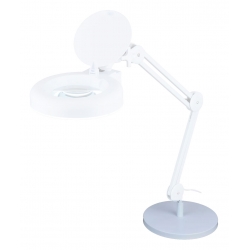 LAM-056 okragła podstawa na stół do lampy z lupą, podstawka biurkowa do lamp z lupą, podstawka na blat do lampy z lupą,