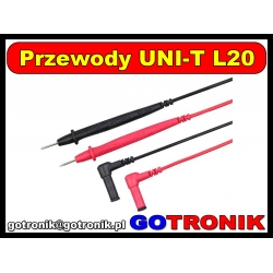 Przewody UNI-T L20 do UT33 UT58 UT201