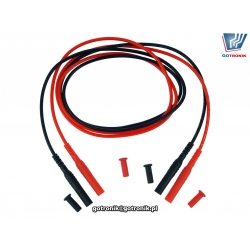 UT-L36 przewód banan 4mm prosty pomiarowy kabel 18AWG CAT III 1000V / CAT IV 600V