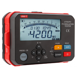 UT503PV cyfrowy tester rezystancji izolacji LCD 0,125 MΩ - 4000 MΩ 6xAA Uni-T