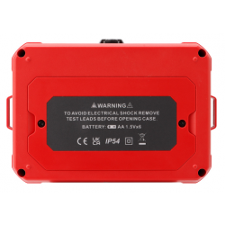 UT503PV cyfrowy tester rezystancji izolacji LCD 0,125 MΩ - 4000 MΩ 6xAA Uni-T