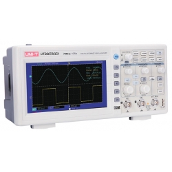 UTD2072CEX Unit oscyloskop cyfrowy dwukanałowy 2x70MHz LCD USB