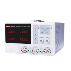 UTP3303C zasilacz laboratoryjny symetryczny DC liniowy potrójny Unit-t programowalny USB RS232