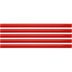 Wkład klejowy termotopliwy 11,2x200mm 5 sztuk czerwony
