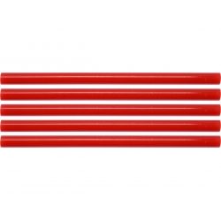 Wkład klejowy termotopliwy 11,2x200mm 5 sztuk czerwony