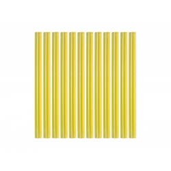 Wkład klejowy termotopliwy 7,2x100mm 12 sztuk żółty
