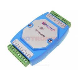 WP3082ADAM 8AI 8 wejść analogowych 0-20mA 4-20mA Analog Input WELLPRO RS485 Modbus RTU