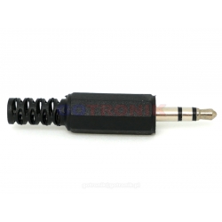 wtyk jack stereo, jack 3,5mm, jack 3,50mm, złącze jack, wtyk słuchawkowy, WTY0008