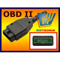 Wtyk OBD II OBD2