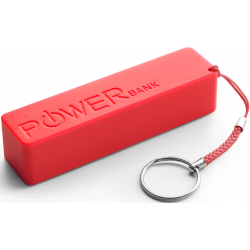 Power Bank 2000mAh QUARK czerwony