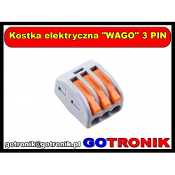 Kostka elektryczna typu "WAGO" 3 PIN