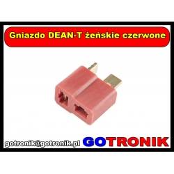 Gniazdo DEAN-T żeńskie czerwone