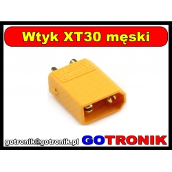 Wtyk XT30 męski