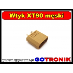 Wtyk XT90 męski