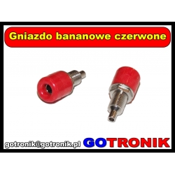 Gniazdo bananowe czerwone