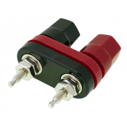Gniazdo banan 4mm podwójne