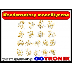 Zestaw kondensatorów monolitycznych 180 sztuk