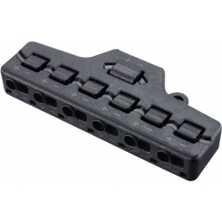 ZLA008 ZLA-008 Rozdzielacz zasilania napięcia DC 2we/12wy złącze led splitter, łącznik led, rozdzielacz napięcia, rozgał