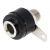 Gniazdo banan 4mm czarne 24.246.2
