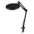 Lampa z lupą przykręcana do blatu 3D 127mm  50 LED SMD 1200lm czarna