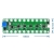 Wskaźnik wysterowania audio LED z mikrofonem USB equalizer zielony