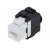 Gniazdo keystone RJ45 8P8C KAT6e E4049