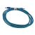 Kabelek audio minijack nylon 2m aluminium AUX GOT-062