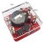 Elektroniczna kostka LED do gry - czerwone LED BTE-745 zestaw do samodzielnego montażu kit/diy