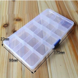 Organizer 15 przegródek 175x100x22mm