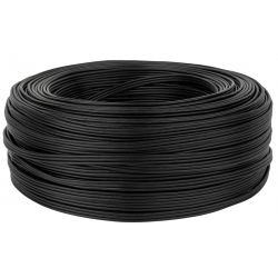 Kabel 3x RCA czarny KAB0201 do sygnałów audio i wideo rolka