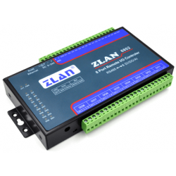 Moduł sterujący 8-portowy z przekaźnikami 8 wejść / wyjść cyfrowych / 8 wejść analogowych 0-5V 4-20mA z izolacją RS485 Ethernet